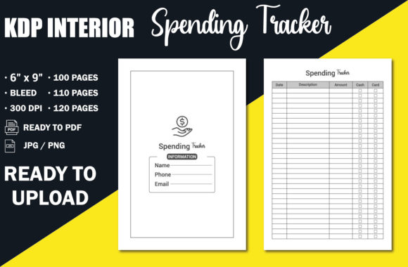 Download Spending Tracker - KDP Interior - Premium Resources