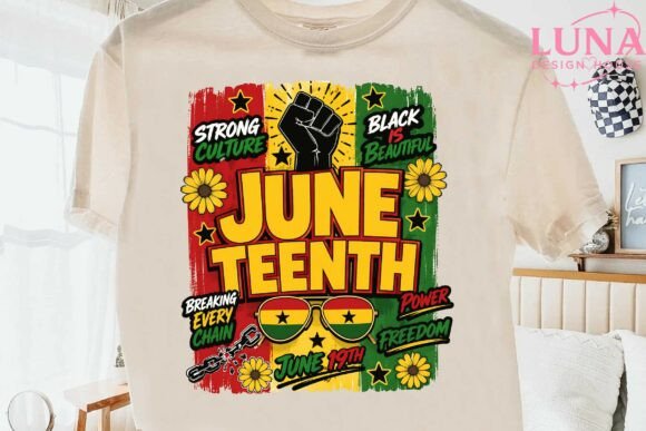Download Juneteenth June 19th Sublimation PNG - June Collection